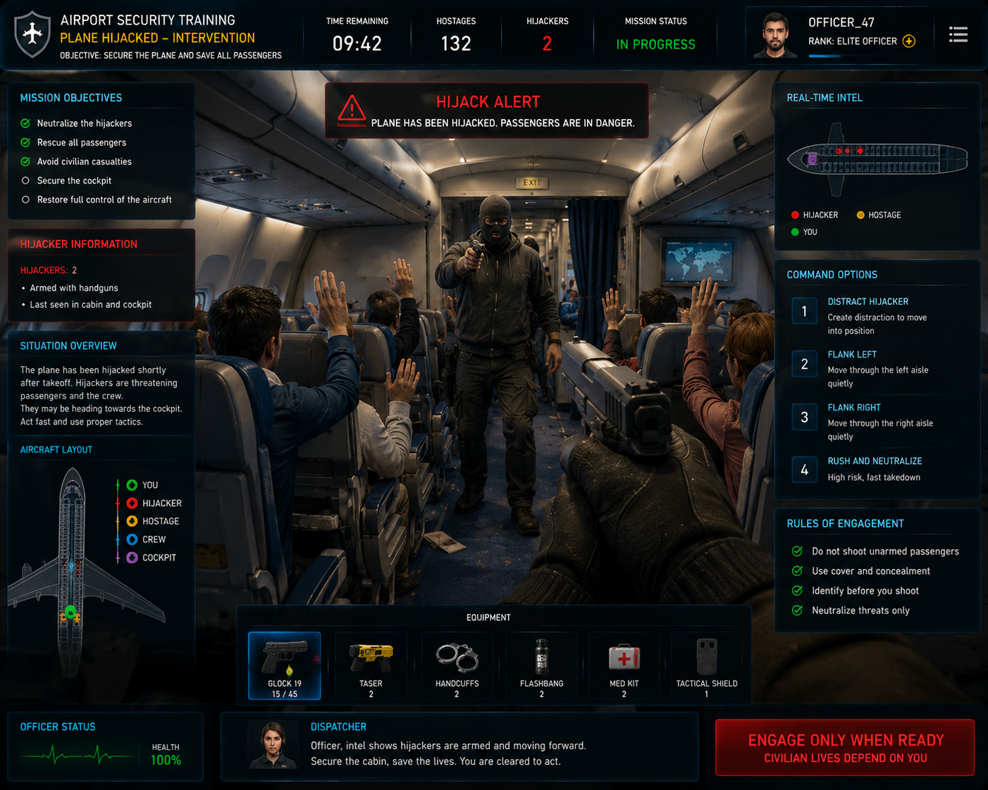 Airport Security Training & Emergency Response Simulator screenshot 3